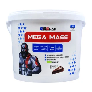 Гейнер высокоуглеводный Gss Lab Mega mass 50 порций 5000 г #1