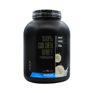 Протеин сывороточный Maxler 100% Golden whey 68 порций 2270 г #1