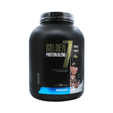Протеин многокомпонентный Maxler Golden 7 Protein blend 49 порций 2270 г #1