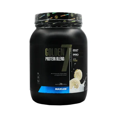 Протеин многокомпонентный Maxler Golden 7 Protein blend 19 порций 907 г #3