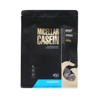 Казеин мицеллярный Maxler 15 порций 450 г #1