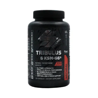 Бустер тестостерона Zenexel Tribulus & KSM-66 600 мг 120 капсул #1