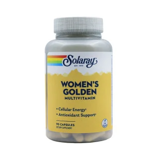 Мультивитамины для женщин Solaray Golden 90 капсул #1