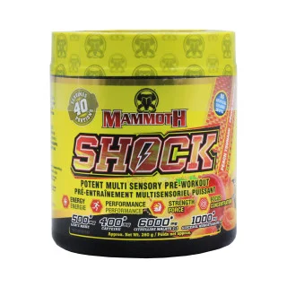 Предтренировочный комплекс Mammoth Shock 40 порций 260 г #1
