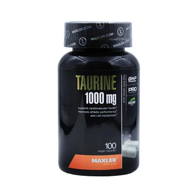 Таурин Maxler 100 капсул 1000 мг #1