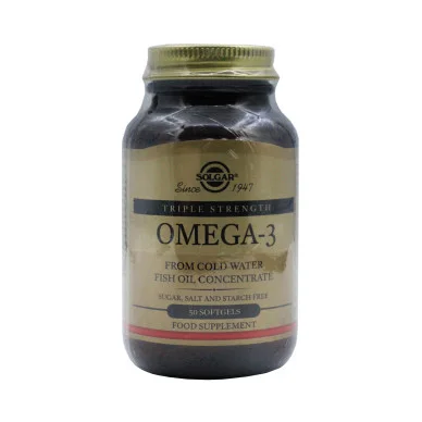 Омега 3 Solgar 950 мг, EPA 504 мг, DHA 378 мг 50 капсул #1