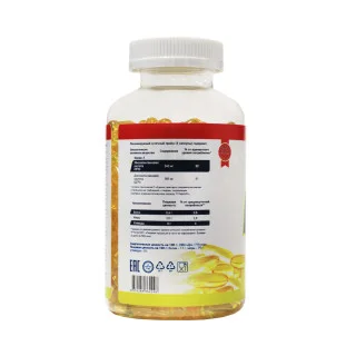 Омега 3 Geneticlab 1000 мг, EPA 180 мг, DHA 120 мг 300 капсул #1
