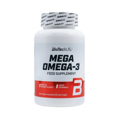 Омега 3 BioTech USA 800 мг, EPA 400 мг, DHA 300 мг 90 капсул #1