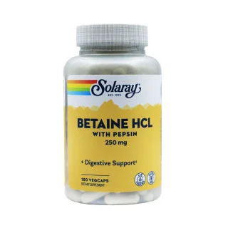 Бетаин HCl с пепсином Solaray купить в Алматы, цена #1