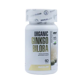 Гинкго билоба Maxler Organic 120 мг 60 таблеток #1