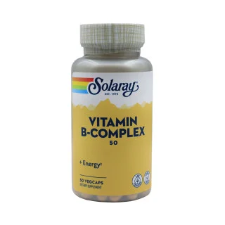 Витамины группы Б Solaray B-50 50 капсул #1