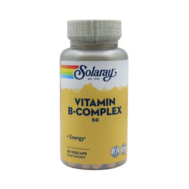 Витамины группы Б Solaray B-50 50 капсул #1
