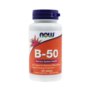 Витамины группы Б Now Foods B-50 100 таблеток #1