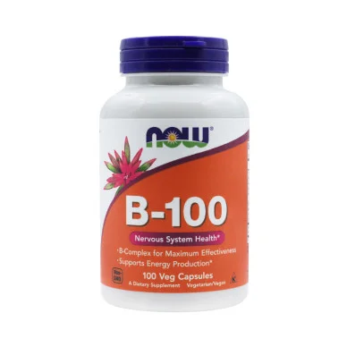 Витамины группы Б Now Foods B-100 100 капсул #1