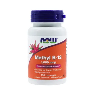 Витамин B12 Now Foods Метил 1000 мкг 100 пастилок #1