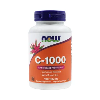 Витамин C Now Foods C-1000 с шиповником 100 таблеток #1