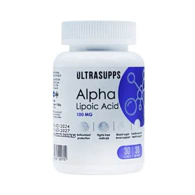 Альфа-липоевая кислота Ultrasupps 100 мг 30 капсул #1