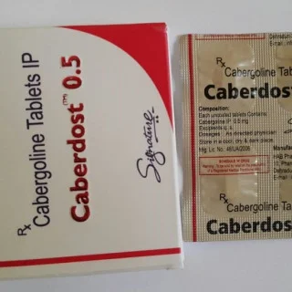 Caberdost 4 таблетки по 0,5 мг #1