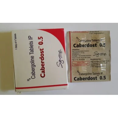 Caberdost 4 таблетки по 0,5 мг #1