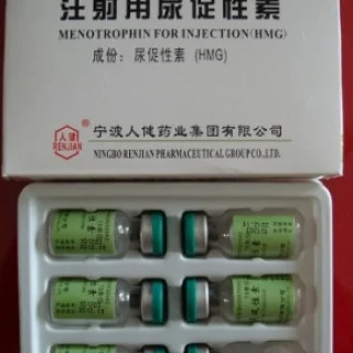 Гонадотропин менопаузный HMG Ningbo Renjian Pharmaceutical 6 флаконов по 75 ед. #1