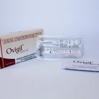 Гонадотропин (ХГЧ) Ovigil (1 ампула 1 мг) 5000 Ед #1