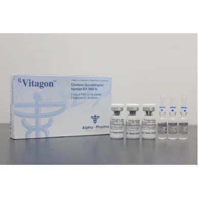 Гонадотропин Alpa-Pharma Vitagon (1 флакон 1 мг) 5000 Ед #1