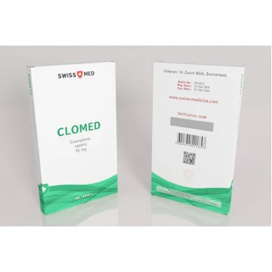 Кломид Swiss Med Clomed 50 таблеток (1таб 50мг) #1