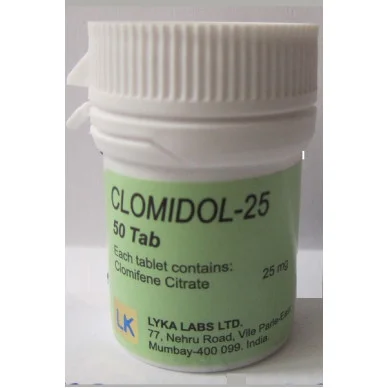 Кломид (Clomidol 25) Lyka Labs 50 таблеток (1 таб 25 мг) #1