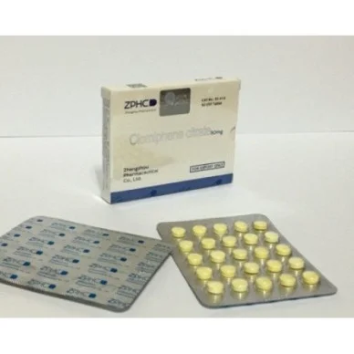 Clomiphene citrate (Кломид) ZPHC 50 таблеток (1 таб 25 мг) #1