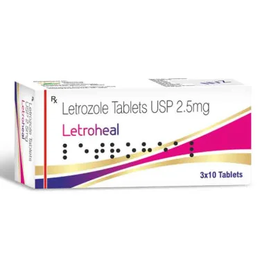 Летрозол Healing Pharma Letroheal 30 таблеток (1таб 2.5 мг) #1