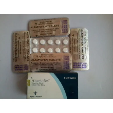 Altamofen (Тамоксифен) Alpha Pharma 50 таблеток (1 таб 20 мг) #1