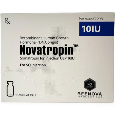 Гормон роста Beenova Novatropin 10 флаконов по 10 ЕД (100 ЕД) #1