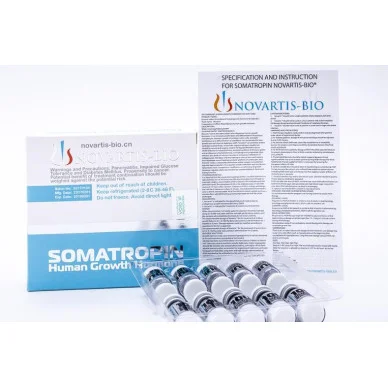 Гормон роста Novartis Bio Somatropin 10 флаконов по 10 ед #1