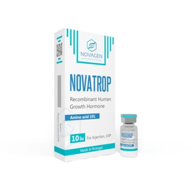 Гормон роста Novatrop 5 флаконов по 10 ед #1