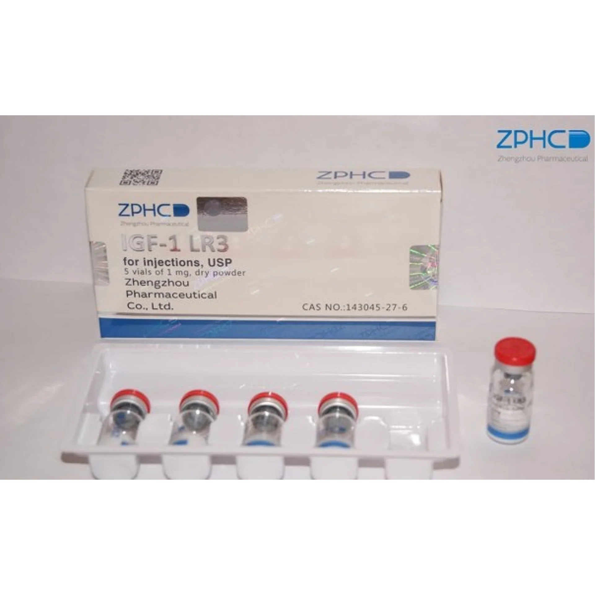 Пептид ZPHC IGF 1-LR3 (5 ампул по 1 мг)