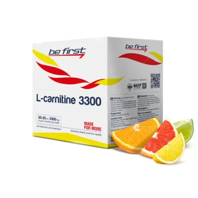 L-carnitine 3300 мг Be First (20 ампул по 25 мл) #2