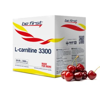 L-carnitine 3300 мг Be First (20 ампул по 25 мл) #1