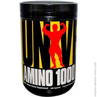 Аминокислоты UNIVERSAL AMINO 1000, 500 капсул #1