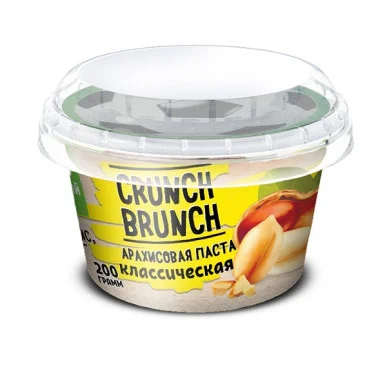 Crunch Brunch арахисовая паста (200 г) классическая #1