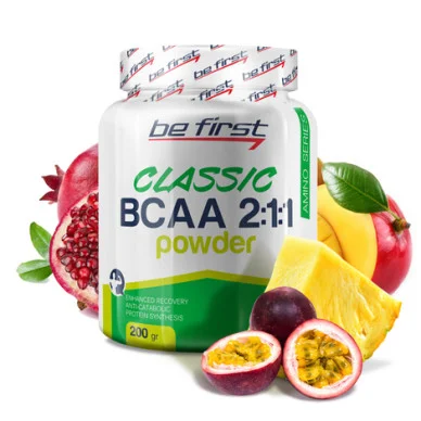 BCAA 2:1:1 Classic Powder Be First (200 г) #1