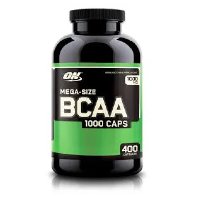 Optimum Nutrition BCAA 1000 400 капсул #1