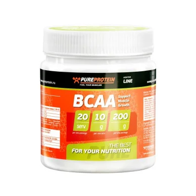 PureProtein, BCAA 2:1:1, 200 г (апельсин, лимон, лесные ягоды, яблоко) #1
