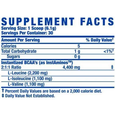 BCAA RONNIE COLEMAN BCAA XS 2:1:1 POWDER (30 порций) #2