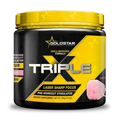 Энергетик Gold Star NEW TRIPLE X (50MG EPHEDRA) (30 порций) #1