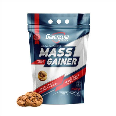 Высокоуглеводный гейнер Genetic Lab Mass Gainer (3000 г) #1