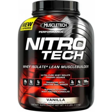 Изолят протеин NitroTech MUSCLETECH (1,81 кг) #1