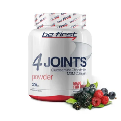 Для суставов и связок Be First 4joints Powder (300 г) #1