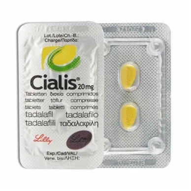 Cialis (Тадалафил) Eli Lilly 2 таблетки (1 таб. 20 мг) #1