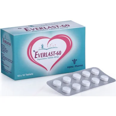 Дапоксетин Everlast 60 Alpha Pharma 10 таблеток (1таб/ 60мг) #1