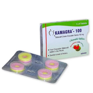 Виагра (силденафил) Kamagra-100 Polo 100 мг 1 таблетка (4 таблеток) #1